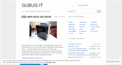 Desktop Screenshot of gubugit.wordpress.com