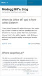 Mobile Screenshot of modogg187.wordpress.com