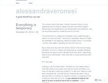 Tablet Screenshot of alessandraveronesi.wordpress.com