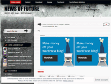 Tablet Screenshot of newsoffuture.wordpress.com