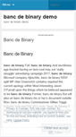 Mobile Screenshot of mac.bancdebinarydemo.wordpress.com