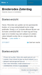 Mobile Screenshot of brederodeszaterdagselectie.wordpress.com
