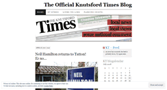 Desktop Screenshot of knutsfordtimes.wordpress.com