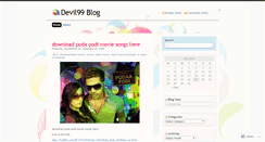 Desktop Screenshot of devil99.wordpress.com