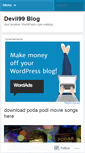 Mobile Screenshot of devil99.wordpress.com