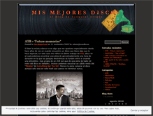 Tablet Screenshot of mismejoresdiscos.wordpress.com