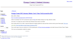 Desktop Screenshot of orangecountycriminalattorney.wordpress.com