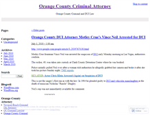 Tablet Screenshot of orangecountycriminalattorney.wordpress.com