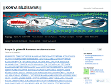 Tablet Screenshot of konyabilgisayar.wordpress.com
