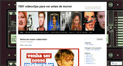 Desktop Screenshot of 1001videoclips.wordpress.com