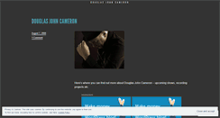 Desktop Screenshot of douglasjohncameron.wordpress.com