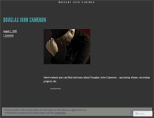 Tablet Screenshot of douglasjohncameron.wordpress.com