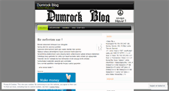 Desktop Screenshot of dumrock.wordpress.com