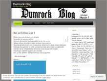 Tablet Screenshot of dumrock.wordpress.com