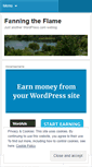 Mobile Screenshot of fanningflame.wordpress.com