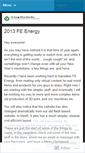 Mobile Screenshot of f3energy.wordpress.com