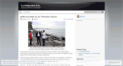 Desktop Screenshot of lasolidaridadpost.wordpress.com