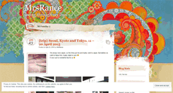 Desktop Screenshot of mrsrance.wordpress.com