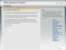 Tablet Screenshot of busanamuslimcasual.wordpress.com