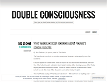 Tablet Screenshot of doubleconsciousness2.wordpress.com