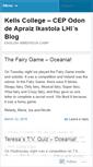 Mobile Screenshot of kellscollegecamp09065.wordpress.com