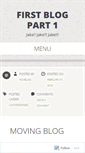 Mobile Screenshot of blogjake.wordpress.com