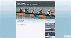 Desktop Screenshot of crazypadder.wordpress.com