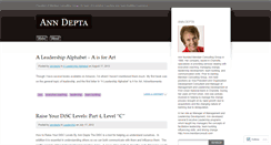 Desktop Screenshot of anndepta.wordpress.com