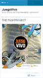 Mobile Screenshot of juegavivo.wordpress.com