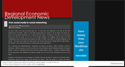 Desktop Screenshot of economicdevelopmentnews.wordpress.com