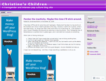 Tablet Screenshot of christineschildren.wordpress.com