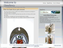 Tablet Screenshot of glassfancy.wordpress.com