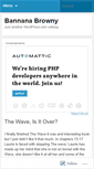 Mobile Screenshot of bannanapolkadot.wordpress.com