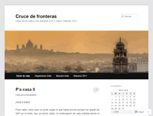 Tablet Screenshot of crucedefronteras.wordpress.com