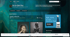 Desktop Screenshot of esloquehay759.wordpress.com