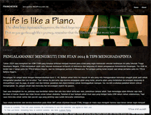 Tablet Screenshot of piano4ever.wordpress.com