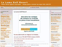Tablet Screenshot of lalomagolfresort.wordpress.com
