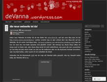 Tablet Screenshot of devanna.wordpress.com