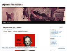Tablet Screenshot of exploristinternational.wordpress.com