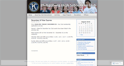 Desktop Screenshot of pburgkeyclub.wordpress.com