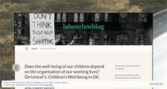 Desktop Screenshot of labourlawblog.wordpress.com