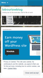 Mobile Screenshot of labourlawblog.wordpress.com