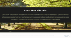 Desktop Screenshot of lapalabraatrapada.wordpress.com