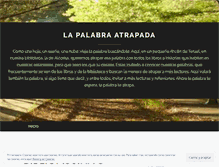 Tablet Screenshot of lapalabraatrapada.wordpress.com