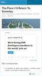 Mobile Screenshot of aplacetoreturn.wordpress.com