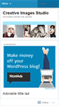 Mobile Screenshot of creativeimages.wordpress.com