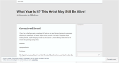 Desktop Screenshot of eddiebreen.wordpress.com