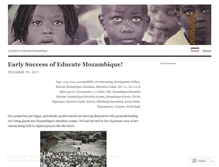 Tablet Screenshot of educatemozambique.wordpress.com
