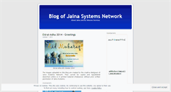 Desktop Screenshot of jainasystems.wordpress.com