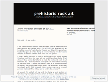 Tablet Screenshot of prehistoricrockcarvingsinnorthumberland.wordpress.com